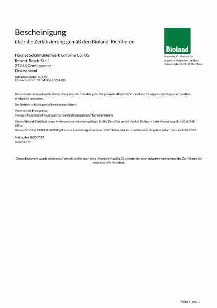 BIOLAND bis April 2027(de)